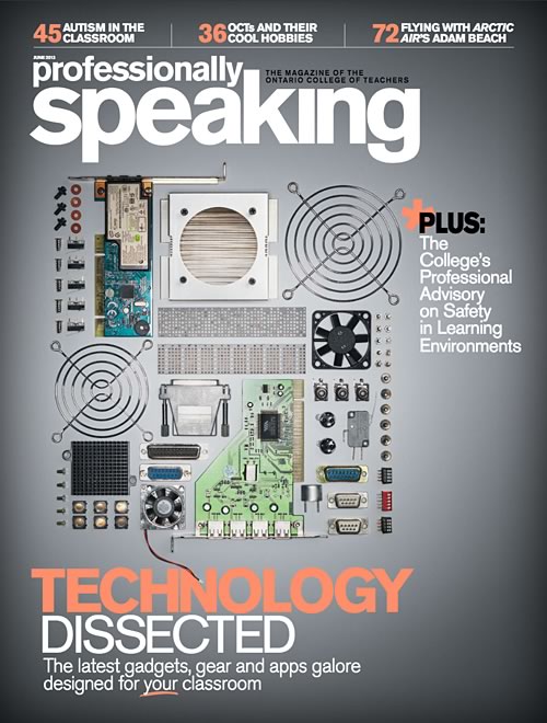 Cover image of Professionally Speaking magazine